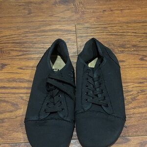 Black Canvas Men's Shoes
